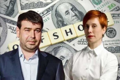 Борис Ушерович и его советник по PR Екатерина Гришина разработали план отрицания